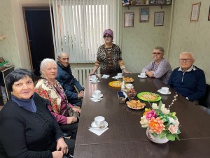 Чаепитие для ветеранов в 8 округе